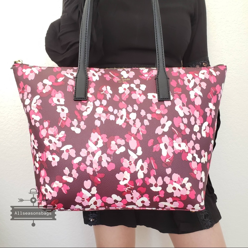 NWT Kate Spade Young Lane Nyssa Multi Cherry tote - Picture 2 of 7